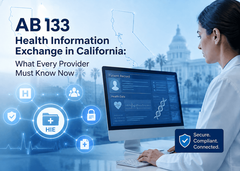AB 133 Health Information Exchange in California: What Every Provider Must Know Now