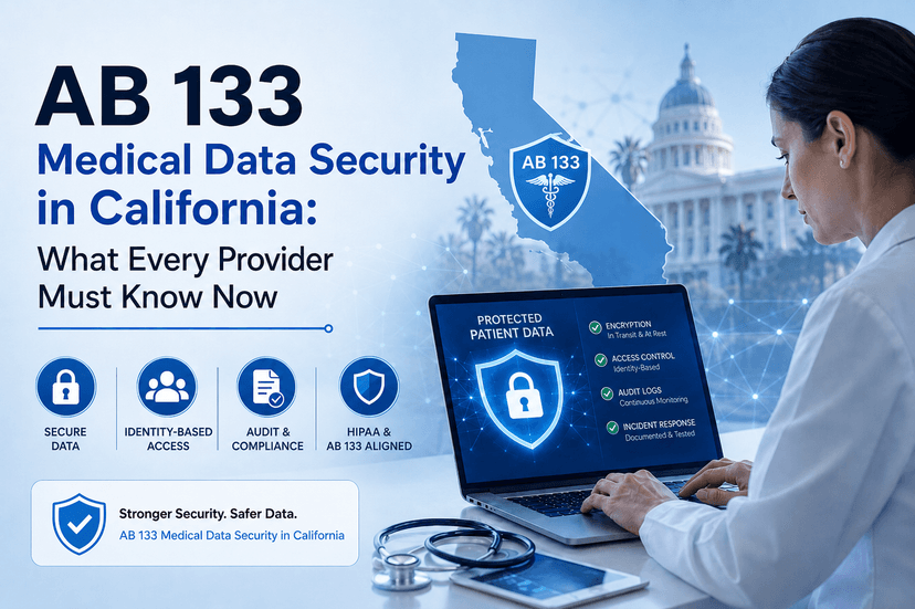 AB 133 Medical Data Security in California: What Every Provider Must Know Now