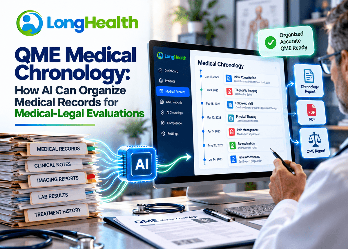 QME Medical Chronology: How AI Can Organize Medical Records for Medical-Legal Evaluations
